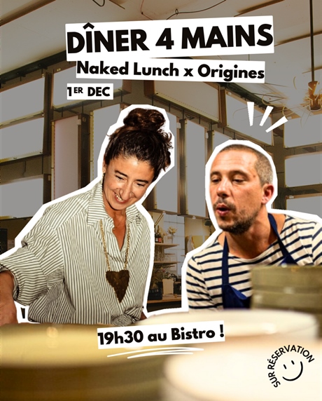 D Ner Mains Naked Lunch X Origines The Roof Rennes