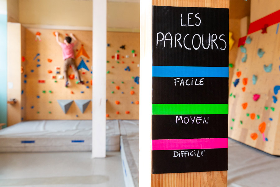 Cours d'escalade pour les enfants