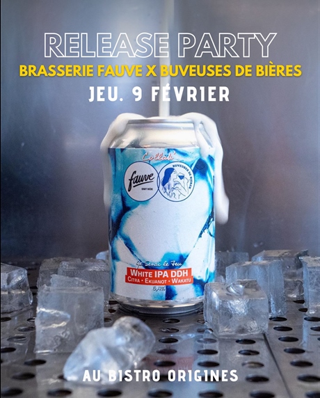 Release party - Brasserie Fauve x Buveuses de Bières