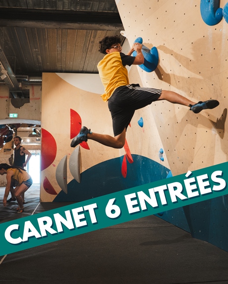 Bon plan : le carnet 6 entrées