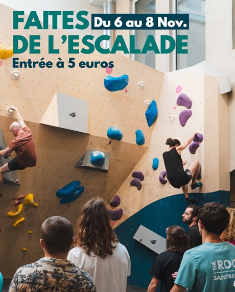 Faites de l’escalade